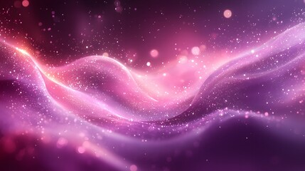 Fototapeta premium Abstract blurred purple background with gradient light effects and soft shadows forming a tranquil and ethereal design The image has a cosmic futuristic and dreamlike atmosphere