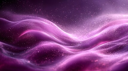 Obraz premium Captivating gradient purple abstract background with blurred effects enhanced by soft glowing light rays and subtle shadow textures creating a dreamlike cosmic and visually striking composition