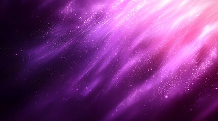Fototapeta premium Captivating Cosmic Elegance Vibrant Purple Gradient Rays and Mystical Shadow Effects A striking abstract digital featuring a dynamic and elegant composition of blurred light rays