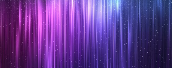 Abstract Purple and Blue Light Streaks: A Dreamy Digital Artwork