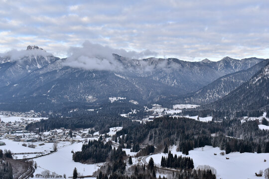 Alpenlandschaft beu Reutte in Tirol