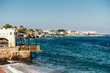 view of the coastline in dahab