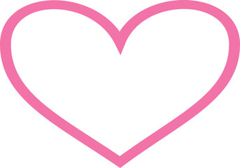 pink valentine's day heart love symbol