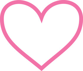 pink valentine's day heart love symbol