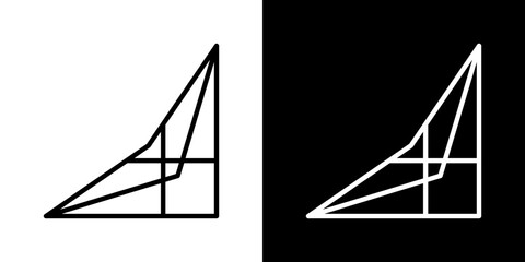 Joist vector icon in thin line style