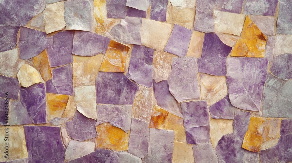 Poster elegant strokes create a serene wash of lavender in textured hues across the canvas of artistic insp