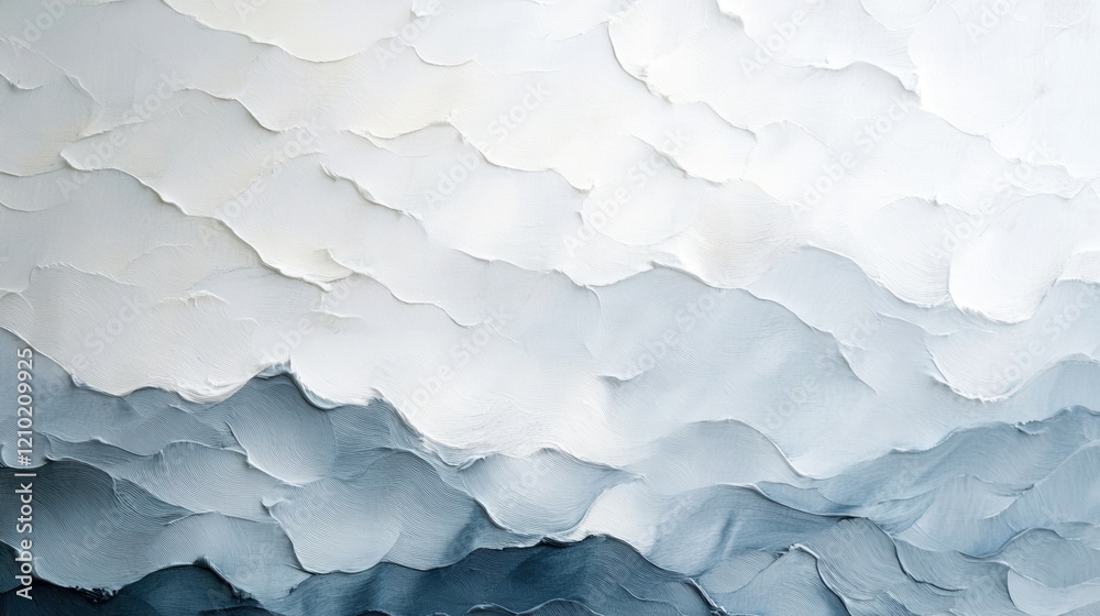 Poster abstract white background with faint pencil textures creating a calm, soothing atmosphere reflecting