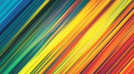 Obraz premium Vibrant Abstract Background with Dynamic Colorful Lines