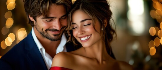 Romantic Valentine's Day Couple Portrait background copy space Intimate Love, Relationship Goals, Honeymoon Travel, Moments, Loved Ones, Life Partner, Togetherness,  Passionate Bond, Couple 