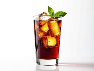 Classic Cuba Libre Rum and Cola Cocktail Image