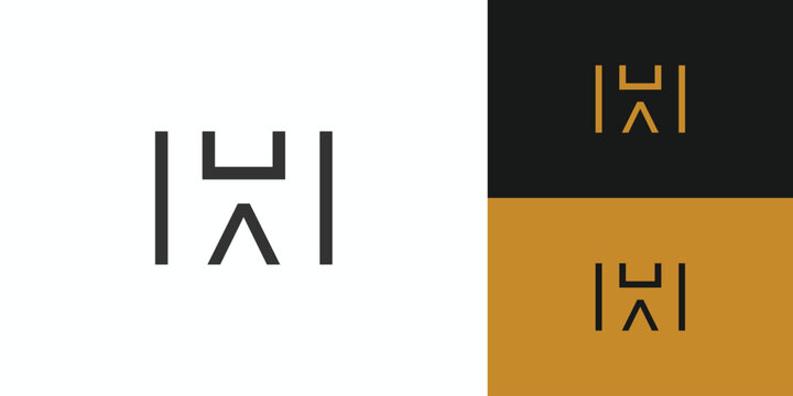 Simple and Unique HA logo design