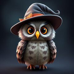 Obraz premium Owl in the night