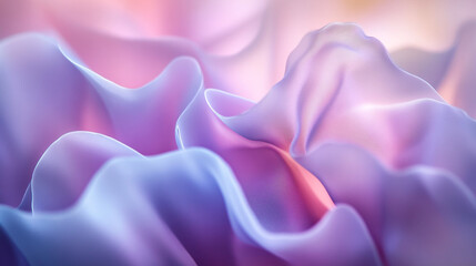 Soft, colorful textures resembling a delicate fabric captured in fine detail