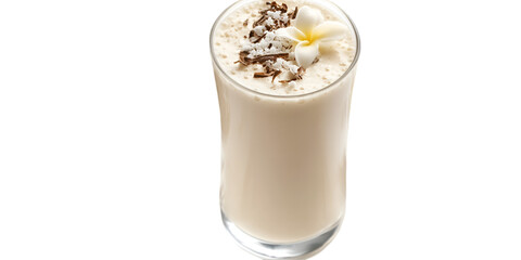 Assorted Food, Juices,coffee and Chocolates on Transparent White Background

