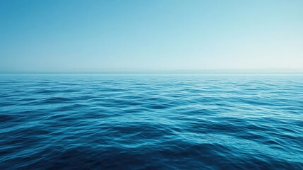 Obraz premium Vibrant blue sea gradient background with smooth transitions of aquamarine, cerulean, and deep ocean blue.