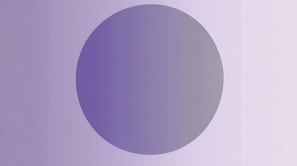 Obraz premium Soft pastel gradient blending from gray to lavender with a centralized circular shape creating an abstract visual experience