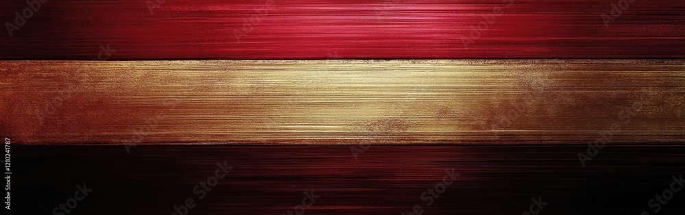 Poster Luxurious bronze striped background ideal for elegant design or artistic projects at any time of the day