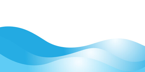 Blue ocean wave background wallpaper vector image. Illustration of graphic wave design for backdrop or presentation.