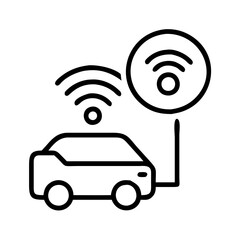 iot internet of things icon, iot internet of things line art - simple line art of iot internet of things, perfect for iot internet of things logos and icons