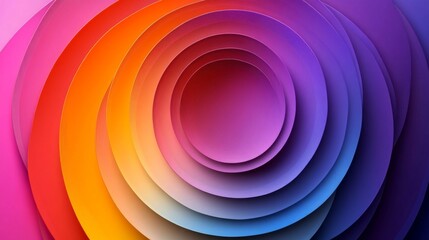 Obraz premium Abstract Colorful Circles Background Pattern