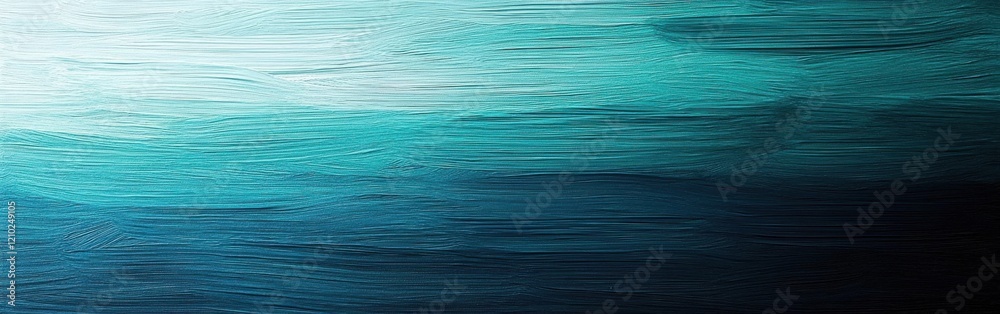 Poster Minimalist gradient of soft pencil strokes creating a serene atmosphere in cool tones