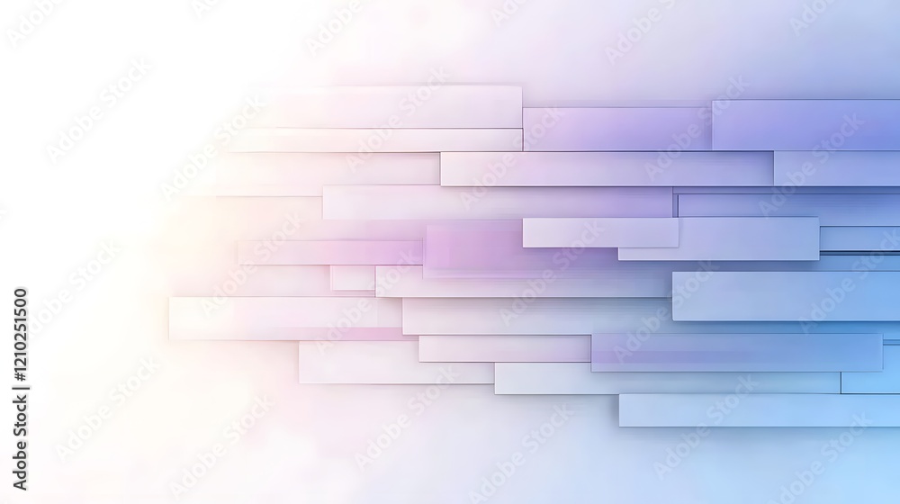 Poster Blurred abstract background in shades of purple with gradient light rays and subtle shadow play for a modern elegant and serene aesthetic design  This digital features a clean