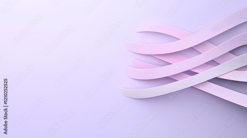 Poster Mesmerizing Gradient Hues and Soft Shadows in a Tranquil Abstract Design  This serene and elegant background features a captivating blend of purple tones gentle light effects and delicate shadows