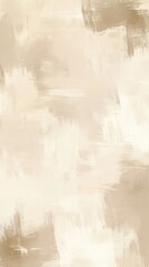 Textured background in warm beige tones with soft brush strokes for calming aesthetic effects in home decor
