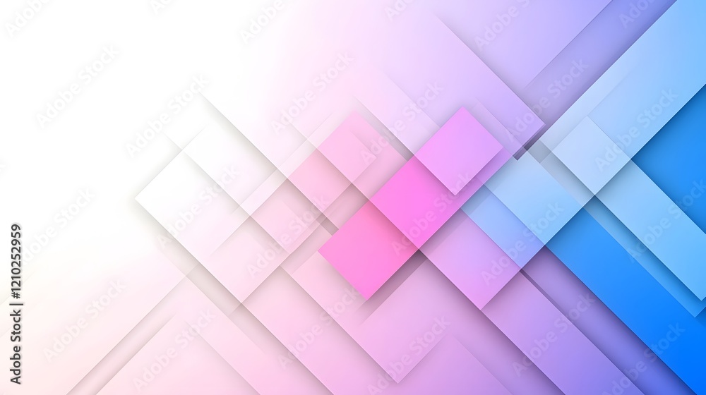 Poster Elegant and modern purple gradient abstract background with soft blending light rays and shadows creating a visually striking and futuristic digital art effect perfect for branding web design