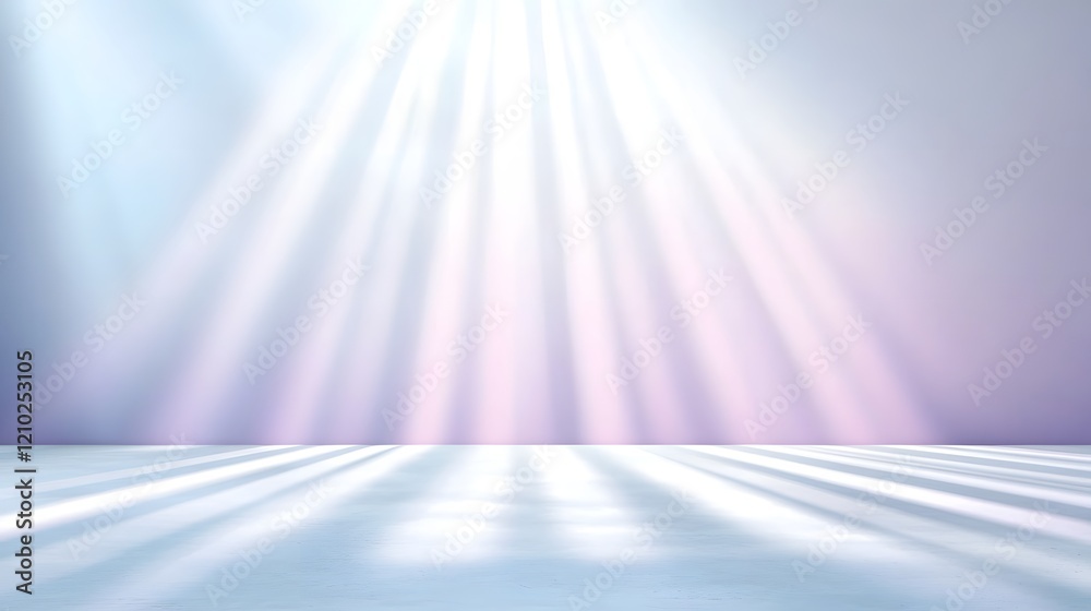 Leinwandbilder Abstract blurred purple gradient background with soft luminous light rays and delicate shadows designed to create a modern smooth and elegant aesthetic for digital art wallpapers