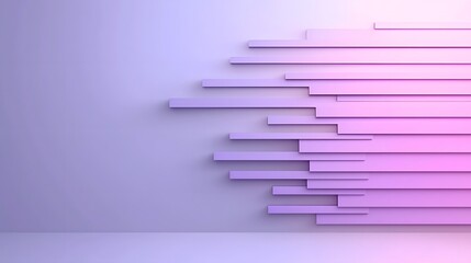 Obraz premium Elegant and Visually Striking Purple Abstract Gradient Background Featuring Dynamic Lighting Shadow Effects and a Sophisticated Minimalist Composition