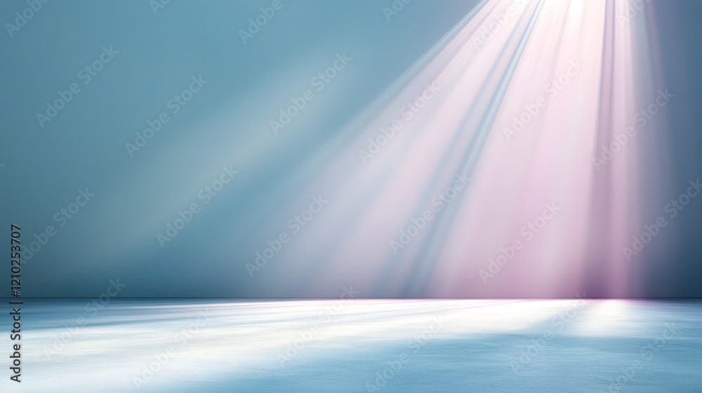 Poster Ethereal and Captivating Gradient Background with Soft Glowing Light Rays and Subtle Shadows Designed for a Modern Smooth and Visually Striking Aesthetic