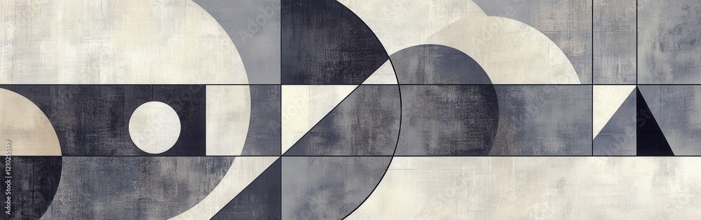Poster abstract design featuring steel gray textures and geometric shapes creates a modern aesthetic suitab
