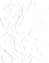 Obraz premium large halftone crumpled paper texture with a transparent background, studio lighting, with white tones