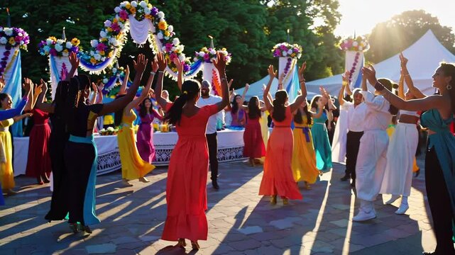 Community Bonding Through Spiritual Events
