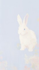 Obraz premium Cute bunny wallpaper rodent animal mammal