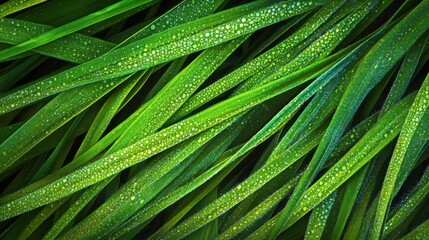 Fototapeta premium a close up of a bunch of green grass
