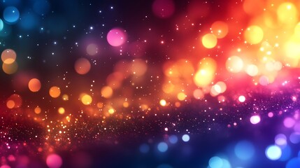 Bright glowing highlights in a vibrant colorful palette with smooth luminescent gradients shimmering with an and ethereal charm  A mesmerizing