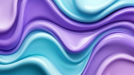 Naklejka premium Abstract Purple and Blue Wave Background Texture