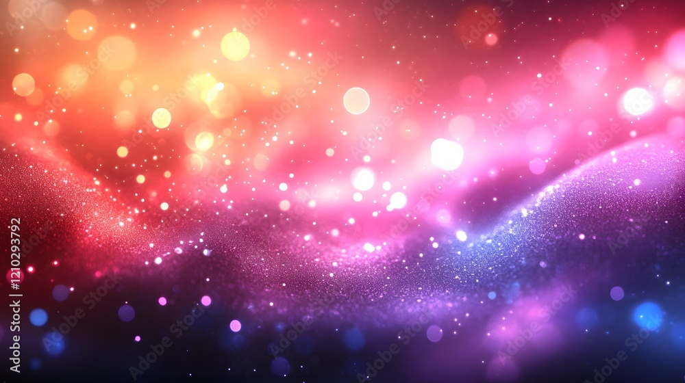 Poster mesmerizing luminescent gradients in a spectrum of vivid colors with smooth flowing textures that sh
