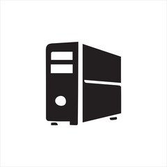 Obraz premium computer disk isolated on white