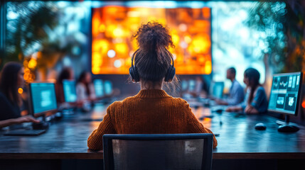 Advanced Digital Workplace with Team Collaboration and Communication Technology Solutions