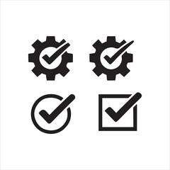 check mark icons