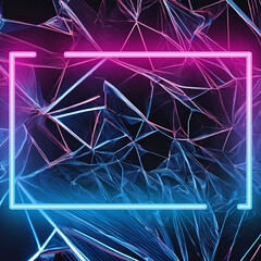 abstract background with triangles