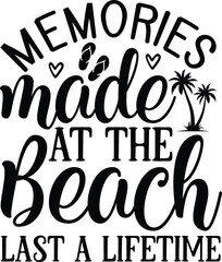 Summer Beach Vector Illustration set, summer svg, beach quotes