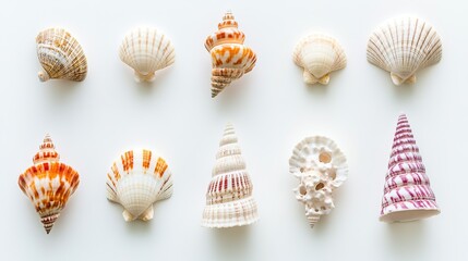 Sea shells turned into beautiful art