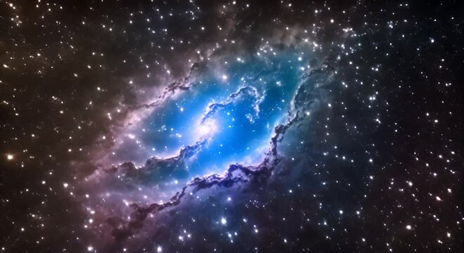 The Small Magellanic Cloud Galaxy exploration on deep space. Flight Into The Small Magellanic Cloud Galaxy or Nubecula Minor