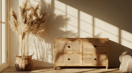 Elegant Interior Design with Natural Light and Minimalist Decor