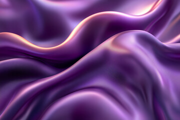 Fototapeta premium Rich purple satin fabric with subtle shine, perfect for luxury-themed backgrounds or branding designs