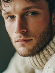 Obraz premium Contemplative Actor's Portrait